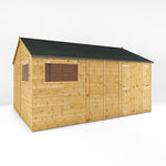 14 x 10 Premium Shiplap Reverse Apex Workshop - Rogey