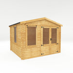 3.3m x 3.0m Apex Log Cabin - 19mm - Rogey