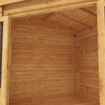 3m x 3m Corner Log Cabin - 28mm - Rogey