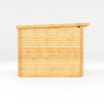 3m x 3m Elite Pent Log Cabin - 28mm - Rogey