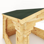 3m x 3m Log Cabin Gazebo - 28mm - Rogey