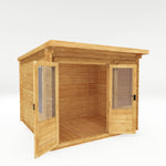 3m x 3m Pent Log Cabin - 19mm - Rogey