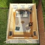 3m x 4m(D) Insulated Garden Room - Rogey