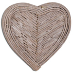 40cm Small Heart Wicker Wall Art - Rogey