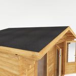 4m x 3m Retreat Log Cabin - 28mm - Rogey