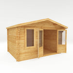 4m x 3m Retreat Log Cabin - 28mm - Rogey