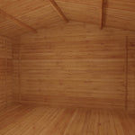 4m x 3m Retreat Log Cabin - 28mm - Rogey