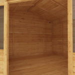 4m x 4m Corner Log Cabin - 28mm - Rogey