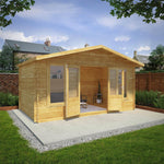 5m x 3m Retreat Log Cabin - 28mm - Rogey