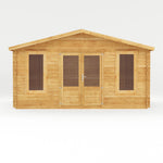 5m x 3m Retreat Log Cabin - 28mm - Rogey