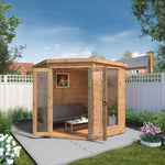 7 x 7 Premium Corner Summerhouse - Rogey