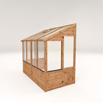 8 x 4 Traditional Lean Too Greenhouse - Rogey