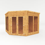 9 x 9 Premium Corner Summerhouse - Rogey