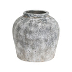 Aged Stone Ceramic Vase - Rogey