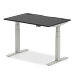 Air Height Adjustable Black Series Desk with Cable Ports - Rogey