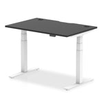 Air Height Adjustable Black Series Desk with Cable Ports - Rogey