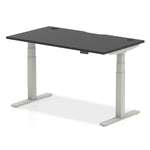 Air Height Adjustable Black Series Desk with Cable Ports - Rogey