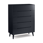 Alicia 5 Drawer Chest - Anthracite - Rogey