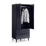 Alicia Combination Wardrobe - Anthracite - Rogey