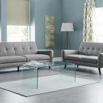 Amalfi Bent Glass Coffee Table - Rogey