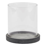 Amalfi Grey Hurricane Lantern - Rogey