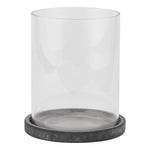 Amalfi Grey Large Hurricane Lantern - Rogey