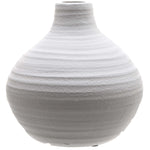 Amphora Matt White Ceramic Vase - Rogey