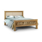 Amsterdam Oak Bed Hfe 135cm - Rogey