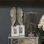 Antique Silver Angel Wings - Rogey