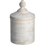 Antique White Cannister - Rogey