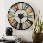 Archie Metal Clock Industrial Style - Rogey