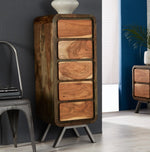 Aspen 5 Drawer Tall Chest - Rogey