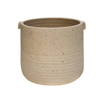 Aurora Terrazzo Handle Planter Oat H21cm D22cm - Rogey