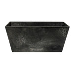 Balcony Trough Ella black H17Cm D37Cm - Rogey