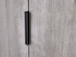 Bali 2 Door 1 Drawer Wardrobe - Grey Oak - Rogey