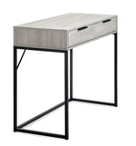 Bali 2 Drawer Dressing Table/Desk - Grey Oak - Rogey