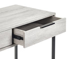 Bali 2 Drawer Dressing Table/Desk - Grey Oak - Rogey