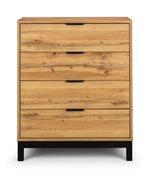 Bali 4 Drawer Chest - Light Oak - Rogey