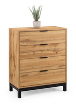 Bali 4 Drawer Chest - Light Oak - Rogey