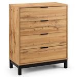 Bali 4 Drawer Chest - Light Oak - Rogey