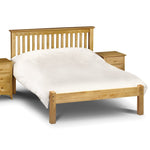 Barcelona Pine Low Footend 120cm Small Double Bed - Rogey