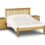 Barcelona Pine Low Footend 135cm Double Bed - Rogey