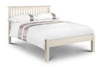 Barcelona White Low Footend 150cm King Bed - Rogey