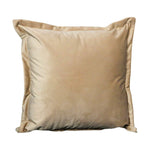 Beige Velvet Cushion Cover - Rogey