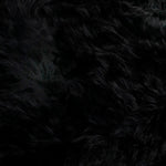 Black Sheepskin Rug XXL - Rogey