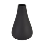 Black Tapered Glass Vase - Rogey