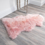 Blush Blush Pink Sheepskin Rug XXL - Rogey