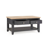 Bordeaux Coffee Table Dark Grey - Rogey