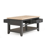 Bordeaux Coffee Table Dark Grey - Rogey