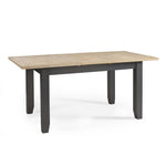 Bordeaux Extending Dining Table Dark Grey - Rogey